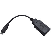 Kabel OTG USB2.0 na Micro   0.15m, crni
